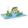 CUTPOPUP Fishing Birthday Card Pop Up, Fathers Day, 3D Popup Greeting Card, Birthday Card for Men, Husband, Dad, Granpa, Stepfather, Son (Fishing)