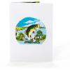 CUTPOPUP Fishing Birthday Card Pop Up, Fathers Day, 3D Popup Greeting Card, Birthday Card for Men, Husband, Dad, Granpa, Stepfather, Son (Fishing)