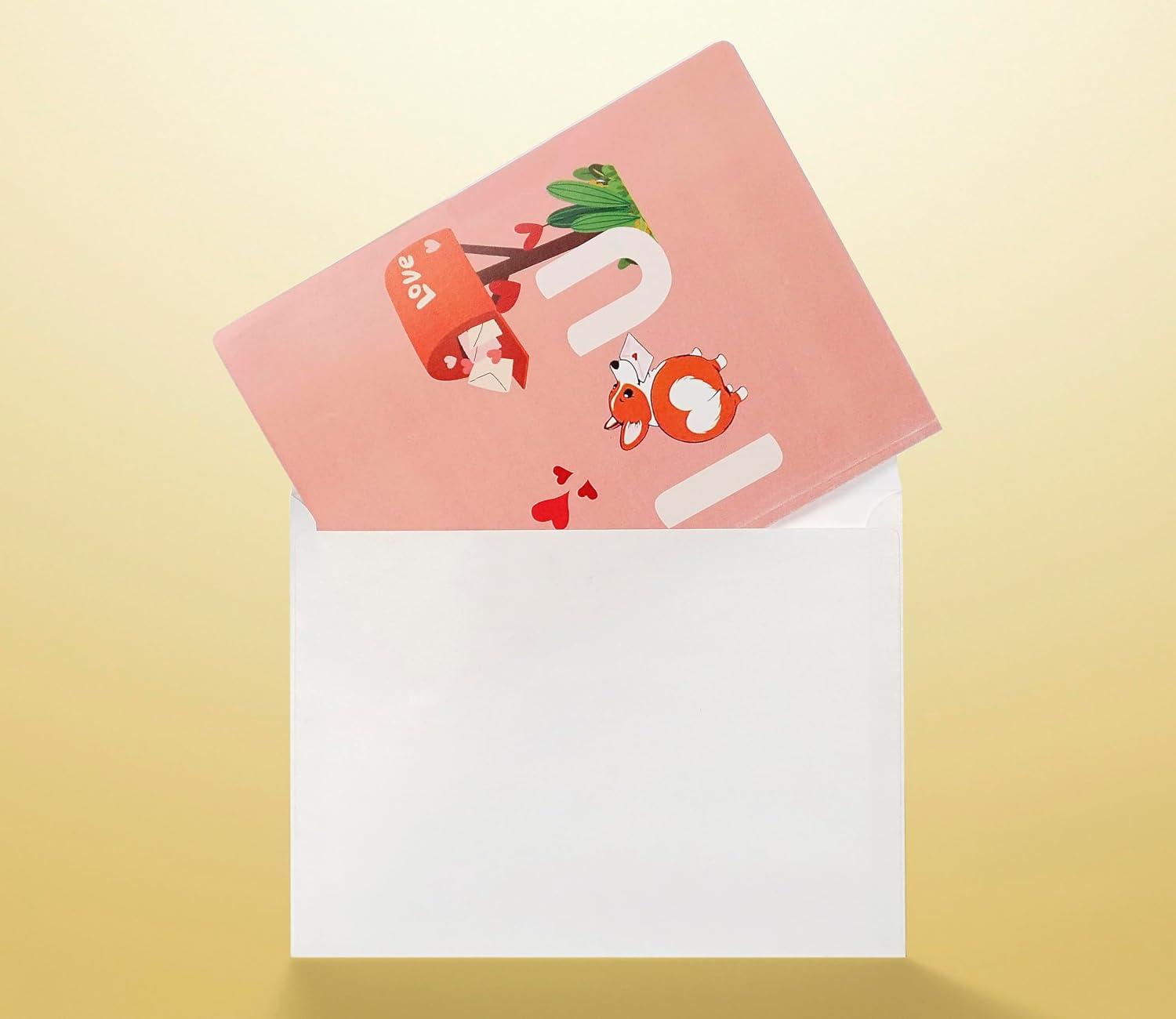 imageCUTPOPUP Valentine Pop Up Card Romantic Love Wedding Anniversary Birthday 3D Greeting Cards Love Boat Adventure Love BoatHappy Corgi6x8in