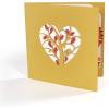 CUTPOPUP Anniversary Card Pop Up, Valentines Day, 3D Popup Greeting Love Card (Cat Couple)(Fall Heart Tree)
