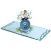 CUTPOPUP Birthday Card Pop Up, Mother’s Day, 3D Greeting Card (Yoga Girl)