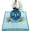 CUTPOPUP Birthday Card Pop Up, Mother’s Day, 3D Greeting Card (Yoga Girl)
