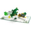CUTPOPUP St Patricks Day Card Pop Up, 3D Greeting Card (Patrick Tree)(Gnome Patrick’s Day)