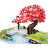 CUTPOPUP Anniversary Card Pop Up, 3D Greeting Love Tree Gift for Her, Wife, Girfriend, Daughter (Bridge Couple) LO201US1520
