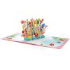 CUTPOPUP Easter Card Pop Up, 3D Greeting Card (Happy Easter Text)(Happy Easter)