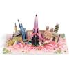 CUTPOPUP Anniversary Card Pop Up, 3D Greeting Love Tree Gift for Her, Wife, Girfriend, Daughter (Eiffel Couple) LO202US1520
