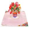 CUTPOPUP Birthday Card Pop Up, Mothers Day, 3D Popup Greeting Card, Birthday Cards for Women (Mixed Flowers)