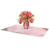 CUTPOPUP Birthday Card Pop Up, Mothers Day, 3D Popup Greeting Card, Birthday Cards for Women (Mixed Flowers)
