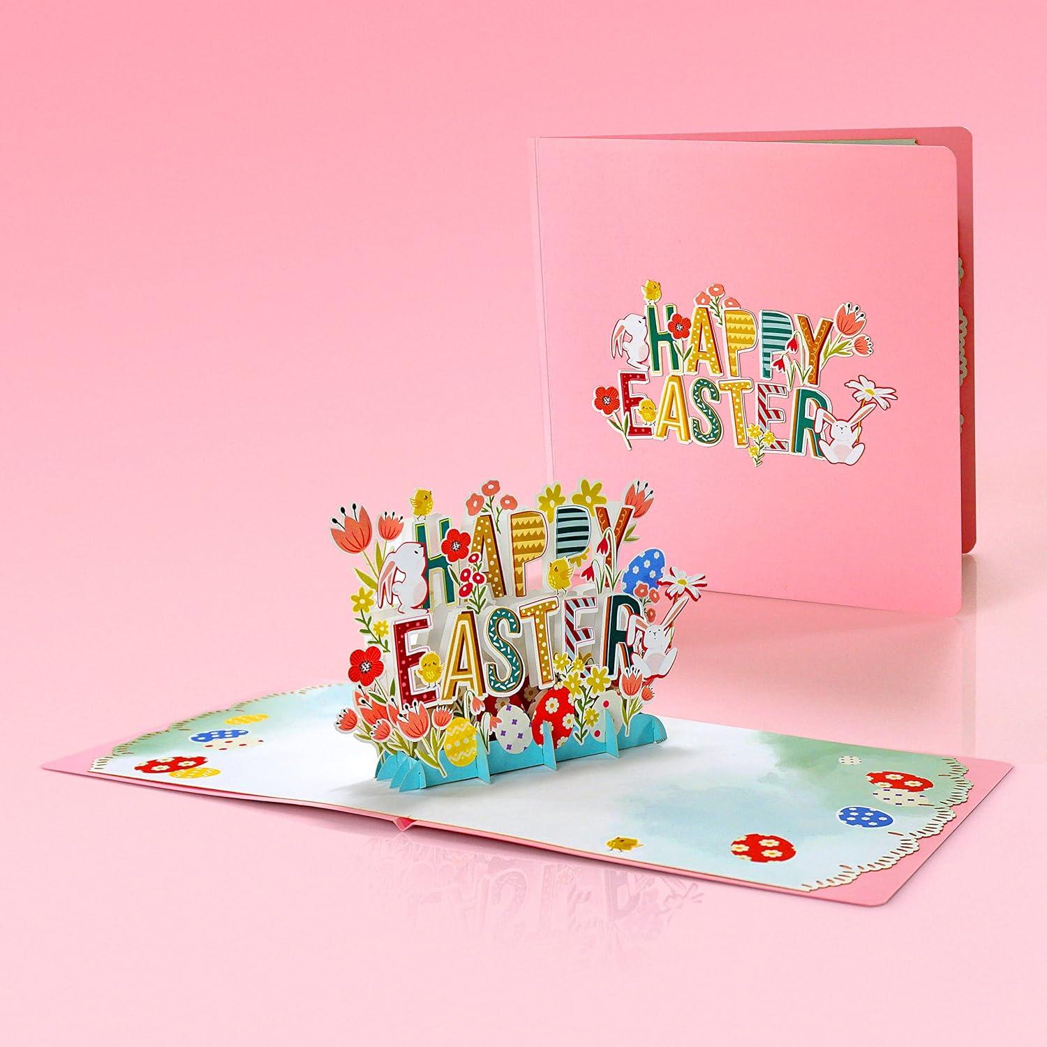 image:imageCUTPOPUP Easter Card Pop Up 3D Greeting Card Happy Easter Egg WarmHappy Easter