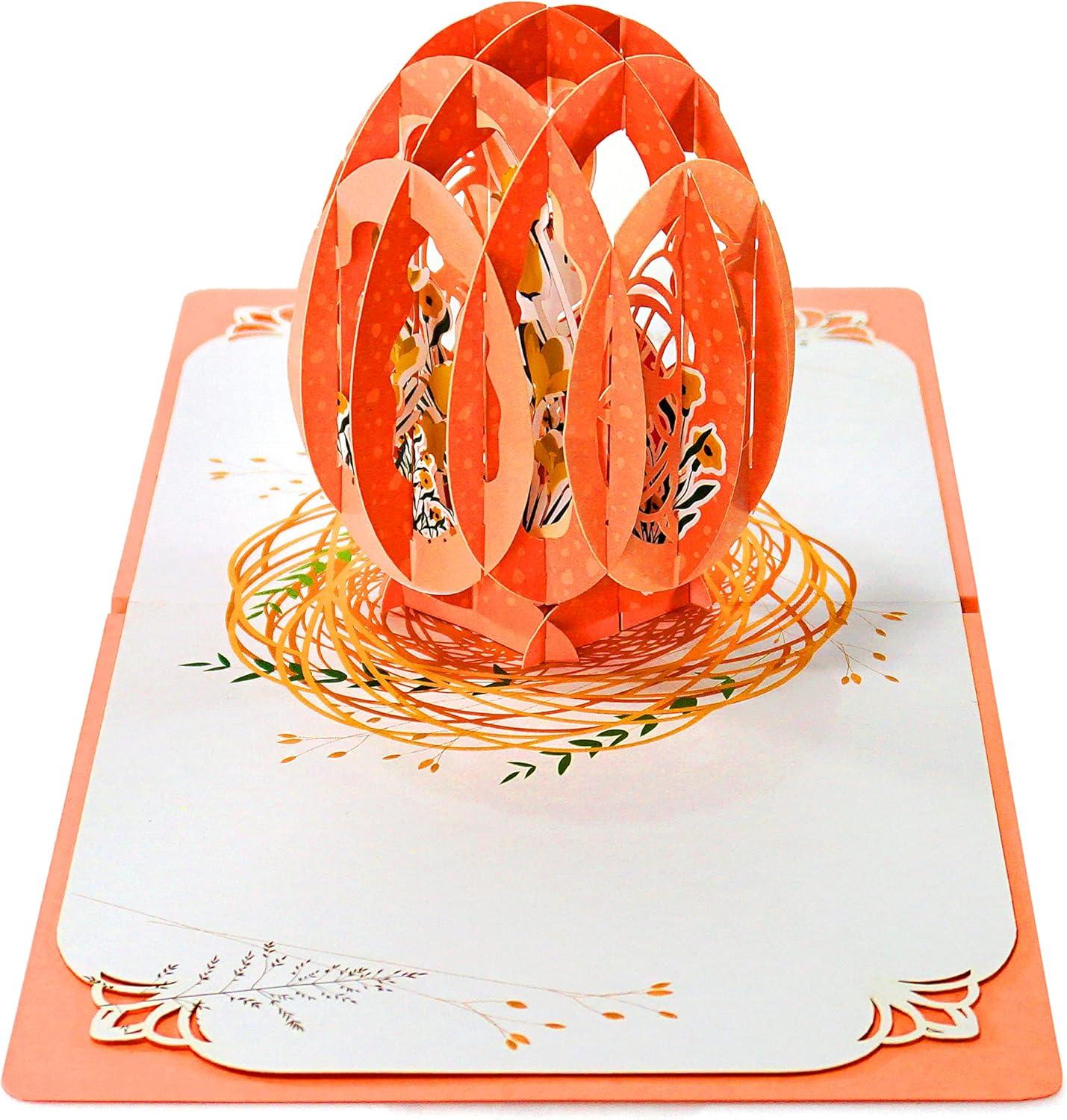 image:imageCUTPOPUP Easter Card Pop Up 3D Greeting Card Happy Easter Egg WarmNew Easter Egg