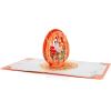 CUTPOPUP Easter Card Pop Up, 3D Greeting Card (Happy Easter Egg – Warm)(New Easter Egg)
