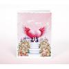 CUTPOPUP Anniversary Card, Pop Up 3D Greeting Love Animal Penguin Gift for Her, Wife, Girfriend (Endless Love Penguins) LO207US