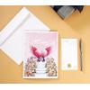 CUTPOPUP Anniversary Card, Pop Up 3D Greeting Love Animal Penguin Gift for Her, Wife, Girfriend (Endless Love Penguins) LO207US