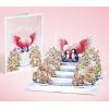 CUTPOPUP Anniversary Card, Pop Up 3D Greeting Love Animal Penguin Gift for Her, Wife, Girfriend (Endless Love Penguins) LO207US