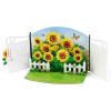 CUT POPUP.COM Mothers Day Card, 3D Pop Up Birthday Paper Art Greeting Card, Father’s Day, Meaningful Gift for Dad, Husband, Grandpa (Hummingbird)(Bloom Sunflower-6x8in)