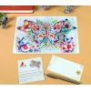 CUT POPUP.COM Mothers Day Card, 3D Pop Up Birthday Paper Art Greeting Card, Father’s Day, Meaningful Gift for Dad, Husband, Grandpa (Hummingbird)(Butterfly-6x8in)