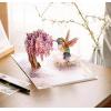 CUT POPUP.COM Mothers Day Card, 3D Pop Up Birthday Paper Art Greeting Card, Father’s Day, Meaningful Gift for Dad, Husband, Grandpa (Hummingbird)(Hummingbird Wisteria-6x8in)