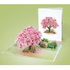 CUT POPUP.COM Mothers Day Card, 3D Pop Up Birthday Paper Art Greeting Card, Father’s Day, Meaningful Gift for Dad, Husband, Grandpa (Hummingbird)(Magnolia Tree-6x8in)