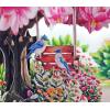 CUT POPUP.COM Mothers Day Card, 3D Pop Up Birthday Paper Art Greeting Card, Father’s Day, Meaningful Gift for Dad, Husband, Grandpa (Hummingbird)(Magnolia Tree-6x8in)