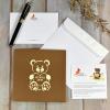 CUTPOPUP Get Well Soon Card Pop Up, Birthday 3D Greeting Card (Teddy Bear)