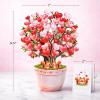 CUTPOPUP Heartree Bouquet, Anniversary Card Pop Up, 8.5″x7″, Happy Birthday, 3D Greeting Paper Heart Flower Card (Bouquet of Heartree) FL203US