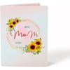 CUTPOPUP Iris Bouquet, Birthday Card Pop Up, 8.5″x7″, Mothers Day, 3D Greeting Paper Flower Card (Bouquet of Iris) FL202US(Bestmomever Hummingbird-6x8in)