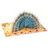 CUTPOPUP Iris Bouquet, Birthday Card Pop Up, 8.5″x7″, Mothers Day, 3D Greeting Paper Flower Card (Bouquet of Iris) FL202US(Blue Peacock-6x8in)