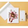CUTPOPUP Iris Bouquet, Birthday Card Pop Up, 8.5″x7″, Mothers Day, 3D Greeting Paper Flower Card (Bouquet of Iris) FL202US(Mother Love Nest Hummingbird-6x8in)