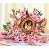 CUTPOPUP Iris Bouquet, Birthday Card Pop Up, 8.5″x7″, Mothers Day, 3D Greeting Paper Flower Card (Bouquet of Iris) FL202US(Mother Love Nest Hummingbird-6x8in)
