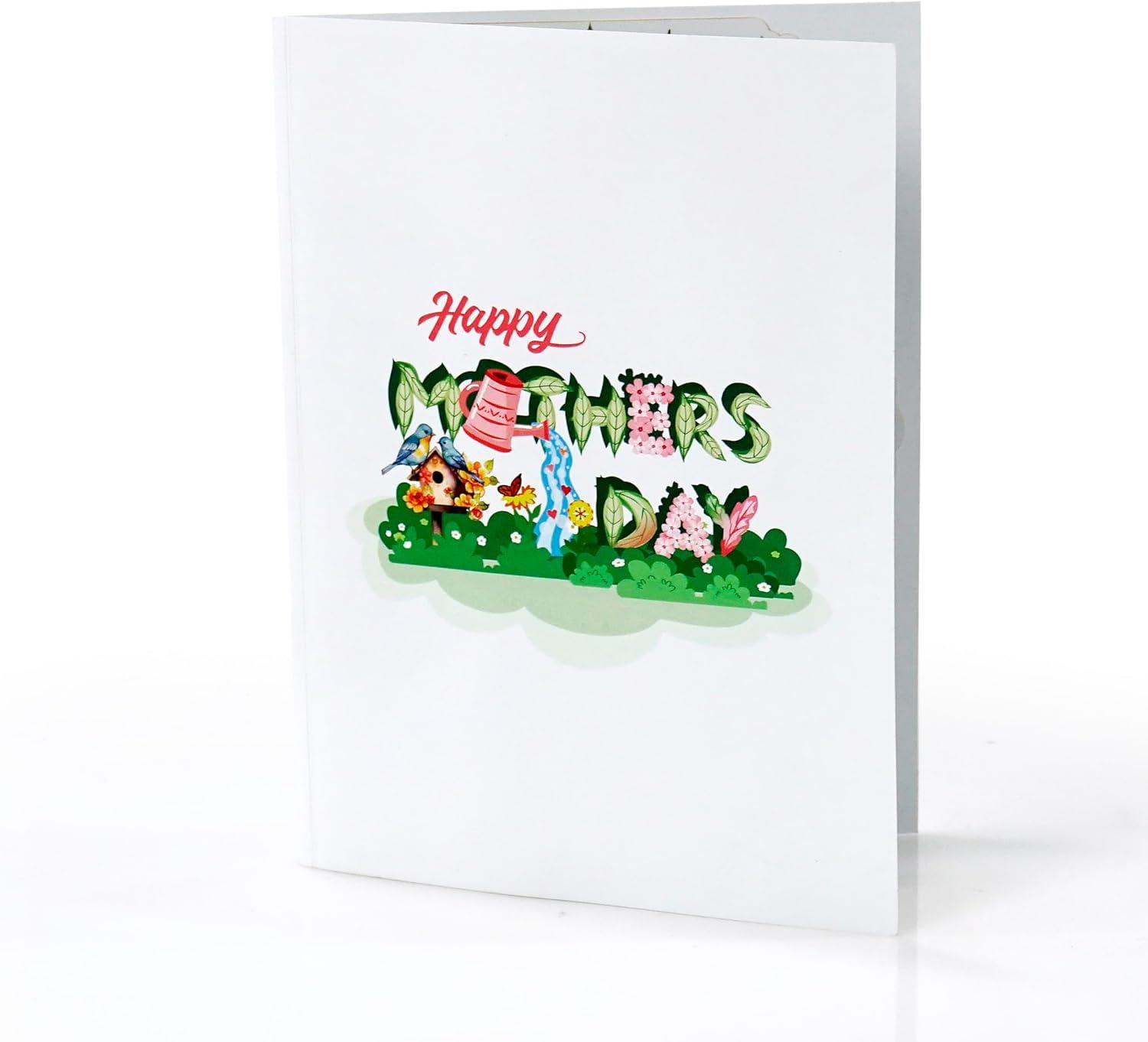 image:imageCUTPOPUP Birthday Card for Women Mothers Day Card Pop Up 3D Birthday Greeting Gift for Mom Grandma Women Mother Queen AN181USHappy Mothers Day Text6x8in