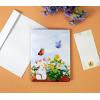 CUTPOPUP Birthday Card for Women, Mothers Day Card Pop Up, 3D Birthday Greeting Gift for Mom, Grandma, Women (Mother Queen) AN181US(Cat Daffodils-6x8in)