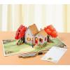 CUTPOPUP Birthday Card for Women, Mothers Day Card Pop Up, 3D Birthday Greeting Gift for Mom, Grandma, Women (Mother Queen) AN181US(Mom Home-6x8in)