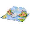 CUTPOPUP Birthday Card for Women, Mothers Day Card Pop Up, 3D Birthday Greeting Gift for Mom, Grandma, Women (Mother Queen) AN181US(Mother Queen-6x8in)