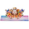 CUTPOPUP Birthday Card for Women, Mothers Day Card Pop Up, 3D Birthday Greeting Gift for Mom, Grandma, Women (Mother Queen) AN181US(Owl Mama-6x8in)