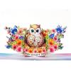 CUTPOPUP Birthday Card for Women, Mothers Day Card Pop Up, 3D Birthday Greeting Gift for Mom, Grandma, Women (Mother Queen) AN181US(Owl Mama-6x8in)