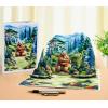 CUTPOPUP Fathers Day Card, 3D Pop Up Paper Art Greeting Card, Meaningful Gift for Dad, Husband, Grandpa (Call No.1 Dad) SD282US(Bear Couple-6x8in)