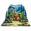 CUTPOPUP Fathers Day Card, 3D Pop Up Paper Art Greeting Card, Meaningful Gift for Dad, Husband, Grandpa (Call No.1 Dad) SD282US(Bear Couple-6x8in)