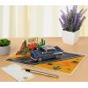 CUTPOPUP Fathers Day Card, 3D Pop Up Paper Art Greeting Card, Meaningful Gift for Dad, Husband, Grandpa (Call No.1 Dad) SD282US(Classic car-6x8in)