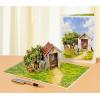 CUTPOPUP Fathers Day Card, 3D Pop Up Paper Art Greeting Card, Meaningful Gift for Dad, Husband, Grandpa (Call No.1 Dad) SD282US(Dad’s Garden-6x8in)