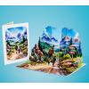 CUTPOPUP Fathers Day Card, 3D Pop Up Paper Art Greeting Card, Meaningful Gift for Dad, Husband, Grandpa (Call No.1 Dad) SD282US(First Adventure-6x8in)