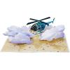CUTPOPUP Fathers Day Card, 3D Pop Up Paper Art Greeting Card, Meaningful Gift for Dad, Husband, Grandpa (Call No.1 Dad) SD282US(Helicopter-6x8in)