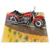 CUTPOPUP Fathers Day Card, 3D Pop Up Paper Art Greeting Card, Meaningful Gift for Dad, Husband, Grandpa (Call No.1 Dad) SD282US(Motorcycle-6x8in)