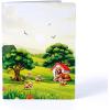 CUTPOPUP Fathers Day Card, 3D Pop Up Paper Art Greeting Card, Meaningful Gift for Dad, Husband, Grandpa (Call No.1 Dad) SD282US(Papa Golden-6x8in)