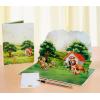 CUTPOPUP Fathers Day Card, 3D Pop Up Paper Art Greeting Card, Meaningful Gift for Dad, Husband, Grandpa (Call No.1 Dad) SD282US(Papa Golden-6x8in)