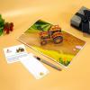 CUTPOPUP Fathers Day Card, 3D Pop Up Paper Art Greeting Card, Meaningful Gift for Dad, Husband, Grandpa (Call No.1 Dad) SD282US(Tractor-6x8in)