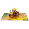 CUTPOPUP Fathers Day Card, 3D Pop Up Paper Art Greeting Card, Meaningful Gift for Dad, Husband, Grandpa (Call No.1 Dad) SD282US(Tractor-6x8in)