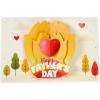 CUTPOPUP Fathers Day Card, 3D Pop Up Paper Art Greeting Card, Meaningful Gift for Dad, Husband, Grandpa (Call No.1 Dad) SD282US(Dad hands-6x8in)
