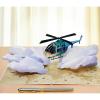 CUTPOPUP Fathers Day Card, 3D Pop Up Paper Art Greeting Card, Meaningful Gift for Dad, Husband, Grandpa (Call No.1 Dad) SD282US(Helicopter-6x8in)