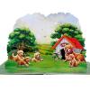 CUTPOPUP Fathers Day Card, 3D Pop Up Paper Art Greeting Card, Meaningful Gift for Dad, Husband, Grandpa (Call No.1 Dad) SD282US(Papa Golden-6x8in)
