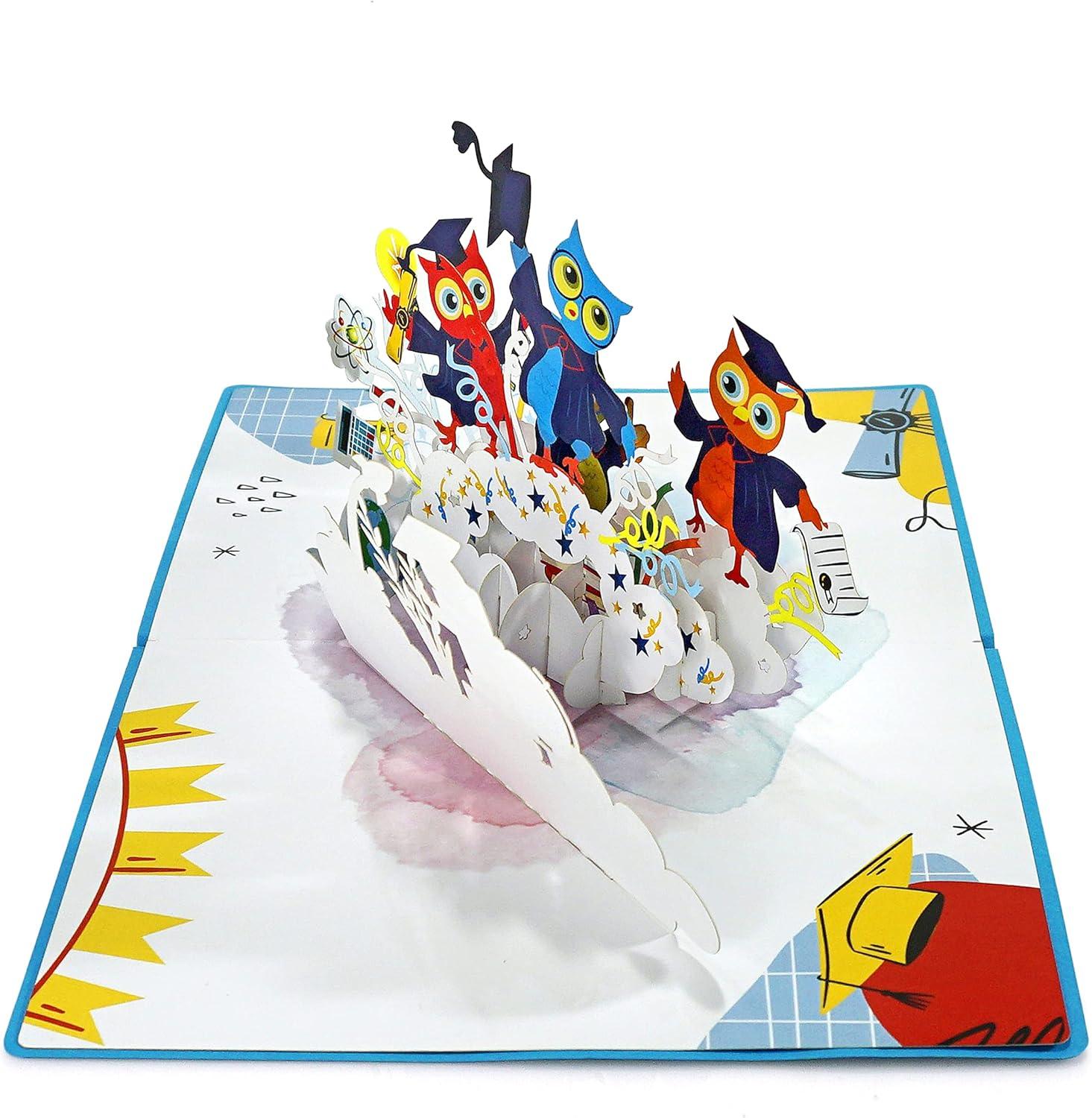 image:imageCUTPOPUP Graduation Card Pop Up 3D High School Greeting Card Happy Graduation